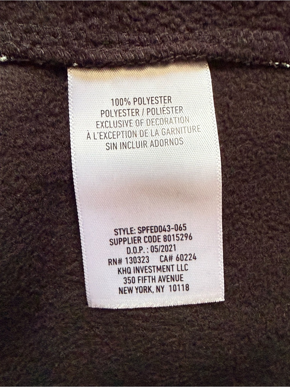 Spyder Women’s Gray Black Full Zip Performance Fleece Jacket Medium - Picture 11 of 15